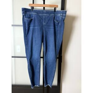 Torrid Lean Jean Pull On Raw Hem Jeans Size 3R (22-24)
